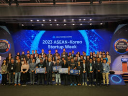 Startups participating in last year's edition of the ASEAN-Korea Startup week. Picture: The Korea Herald