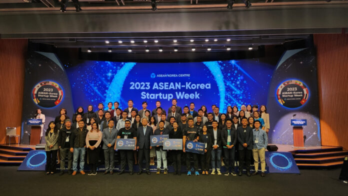 Startups participating in last year's edition of the ASEAN-Korea Startup week. Picture: The Korea Herald